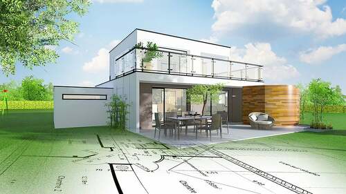 Projet de construction d'une maison individuelle d'architecte