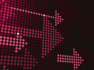 Creative arrows texture