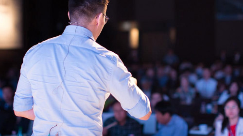 Speaker at Talk in Business Conference. Tech Executive Entrepren