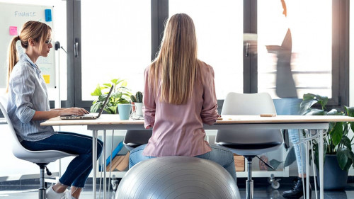 Business young entrepreneur women working in the coworking space