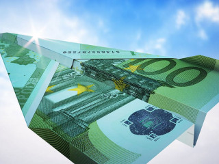 Papierflieger 100 Euro 1