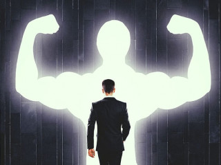 Confidence and development concept