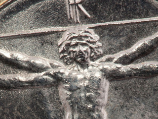 Italian one Euro with clipping path