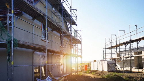 Hausbau - Bauboom, Finanzierung und Zinssteigerung