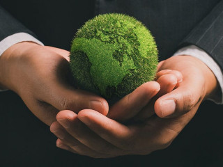 World Earth Day. ESG concept of environmental, social, and gover