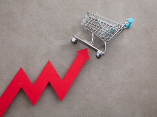 Rising cost of living. inflation financial crisis background