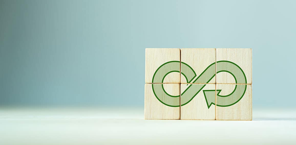 Green eco infinity, net zero, circular economy, renewable enwerg