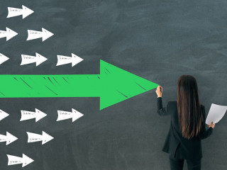 Leadership and success concept