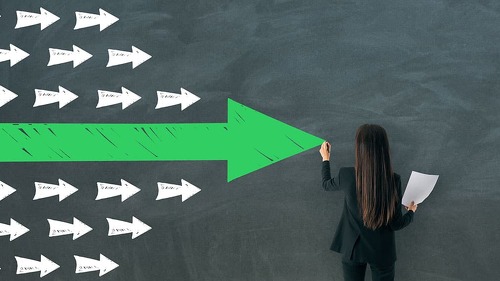 Leadership and success concept