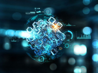 Innovative technologies image . Mixed media