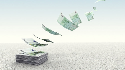 Geldscheine-flegen-daovn-42383919-AS-tiero