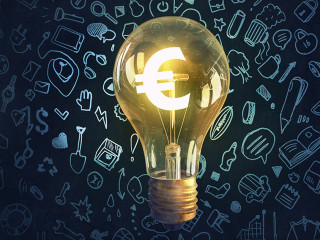 Bright ideas on wall