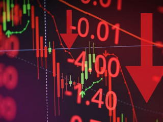 Stock crash market exchange loss trading graph analysis investme