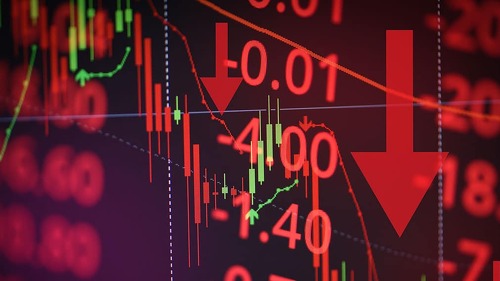 Stock crash market exchange loss trading graph analysis investme