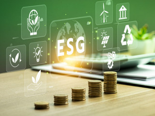 ESG environmental social governance investment business concept. social business strategy, environment, sustainability-related risks