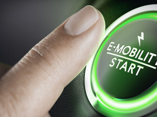 E-Mobility, Green Car Start Button