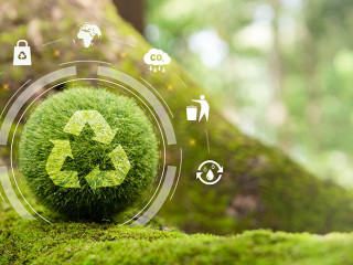 Zero waste,net zero concept. Carbon neutral. Climate neutral lon