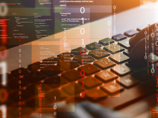 Programmers and cyber security technologies design websites and