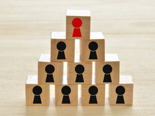 Pyramid of Human Figures