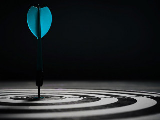 Success goals Targeting the business concept. The concept of sta