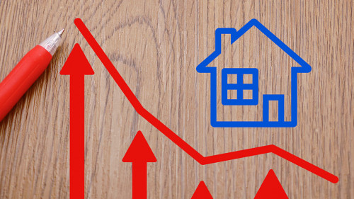 不動産に関する上昇のイメージ