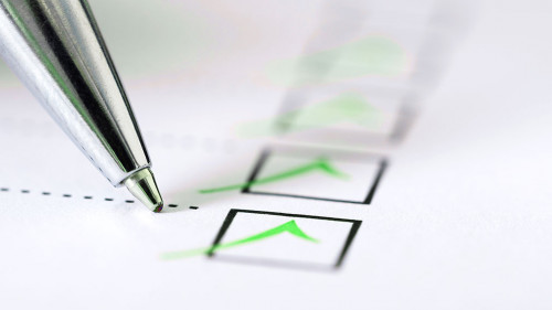 Pen Over Filled Checkboxes