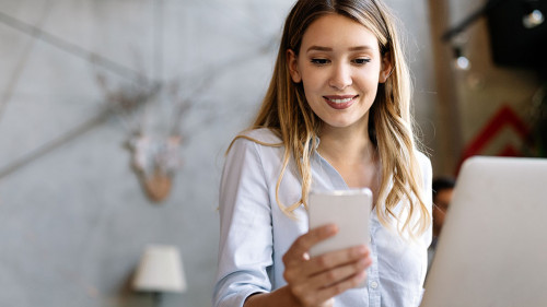 Beautiful executive business woman, ceo, coworker at the workspace office
