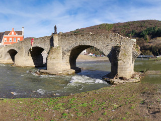 Flood damage in Ahrtal and Eifel. Reconstruction after cleanup.