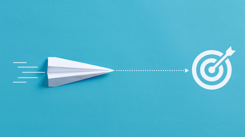 Achieving goals. Following the right route to intended business