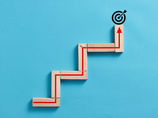 Business objectives, goal achievement, success or goal setting c