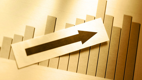 Diagram concept with arrow