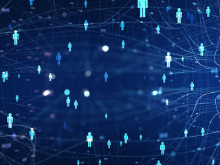 Social network virtual screen background