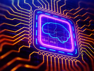 Artificial intelligence wallpaper