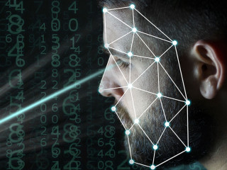 Biometrics identification and face detection verification concep