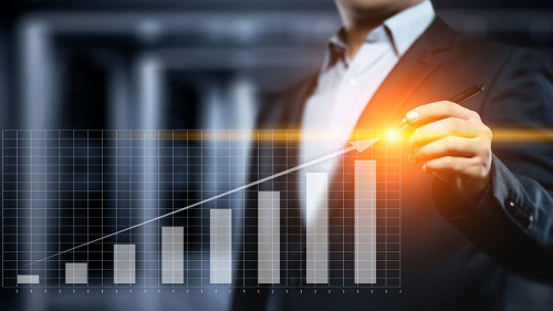 2892314 Financial Graph. Stock Market chart. Forex Investment Bu