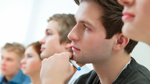 Group of students in classroom