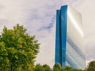European Central Bank in Frankfurt a. Main, Germany