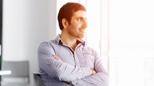 Portrait of businessman