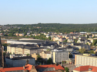 Chemnitz city view