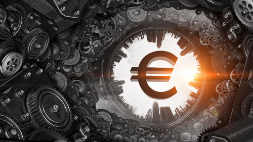 Metal gear mechanism. Mixed media