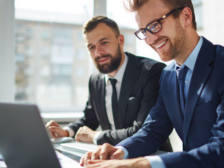 Business people working