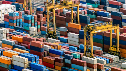 Container Terminal at Singapore