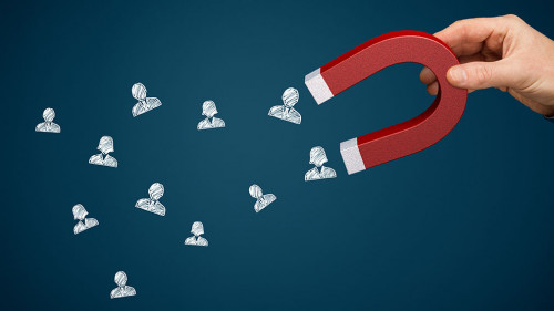 Magnet for your customers or human resources