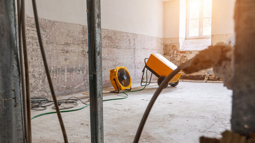 Old real estate apartment, prepared and ready for renovate