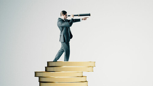 Vision and money concept