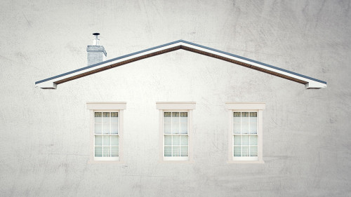 Real estate concept . Mixed media