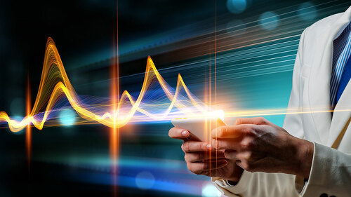 Business and innovation concept . Mixed media