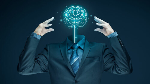 Artificial intelligence concept
