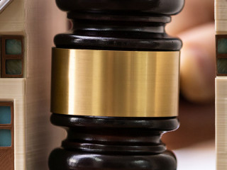 Close-up Of Mallet Showing Separation Of Family And House