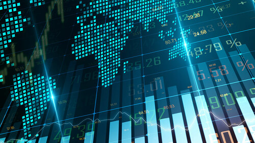 Global business and economy concept